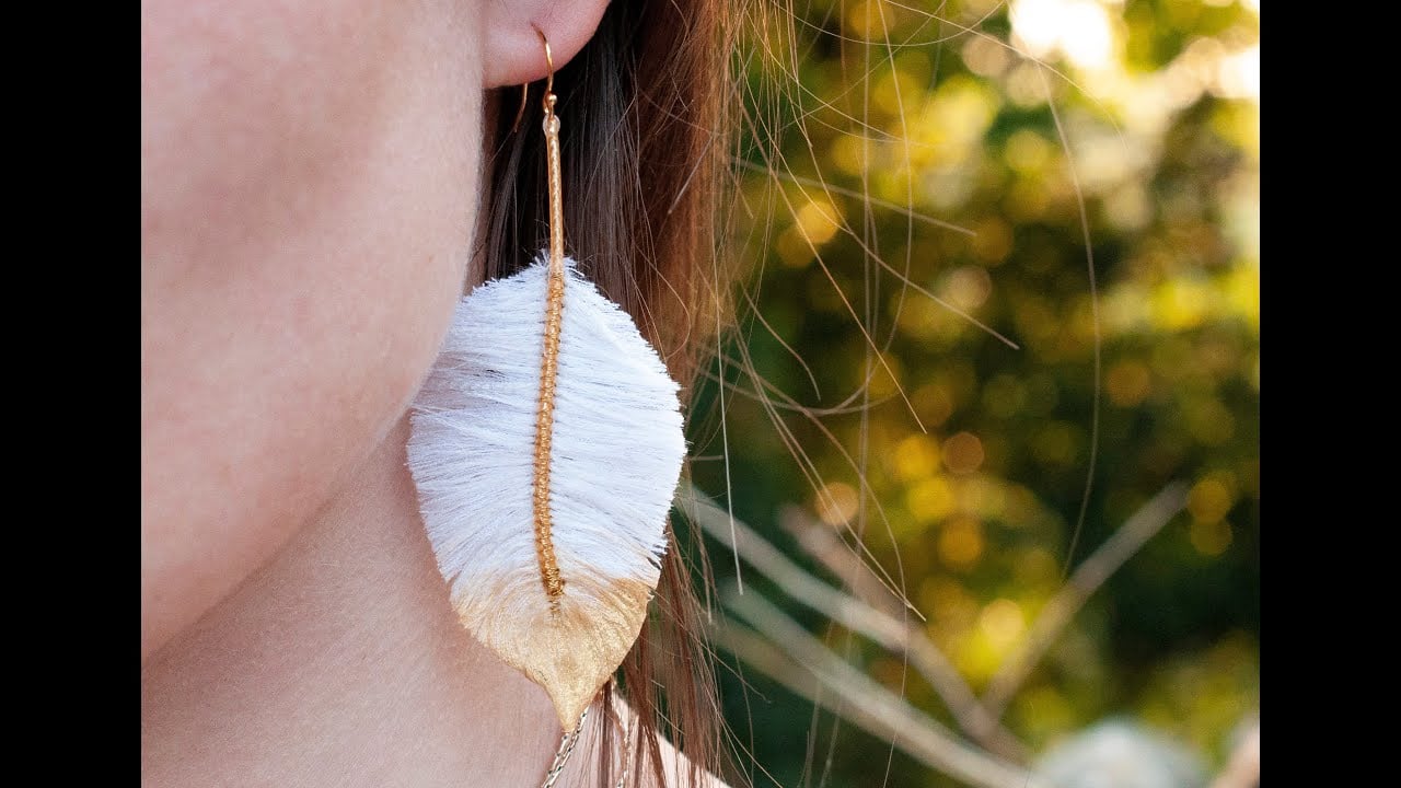La fabrication des boucles plumes de Pénélope