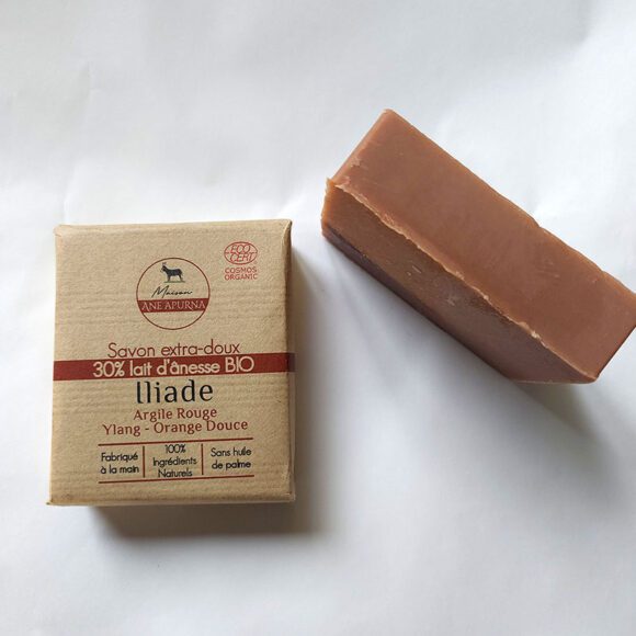 Iliade Soap – Red Clay with Organic Ylang-Ylang & Sweet Orange